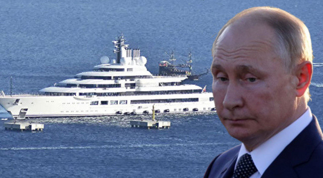 İtalya hükümeti Putin'e ait olduğu düşünülen lüks yata el koydu görseli