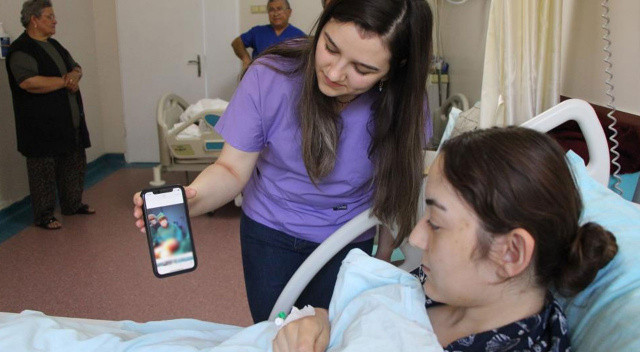 Karın ağrısıyla doktora giden genç kızdan 5 kiloluk kitle çıktı görseli