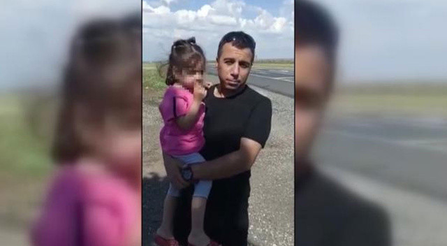 Mola için durdukları yerde 3 yaşındaki kızlarını unuttular, saatler sonra fark ettiler görseli