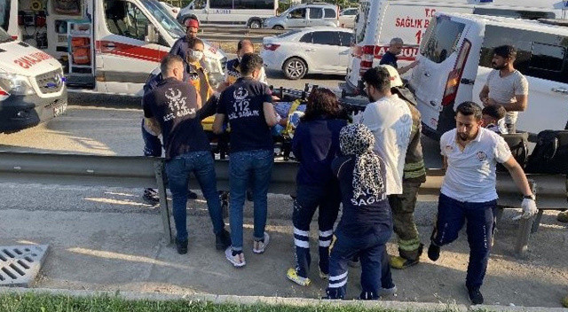 Ümraniye'de işçi servisi kaza yaptı: 2'si ağır 11 yaralı görseli