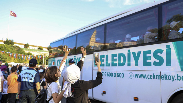 İlk hacı adayları kutsal topraklara uğurlandı görseli