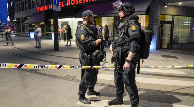 Norveç'te silahlı saldırı: 2 ölü görseli