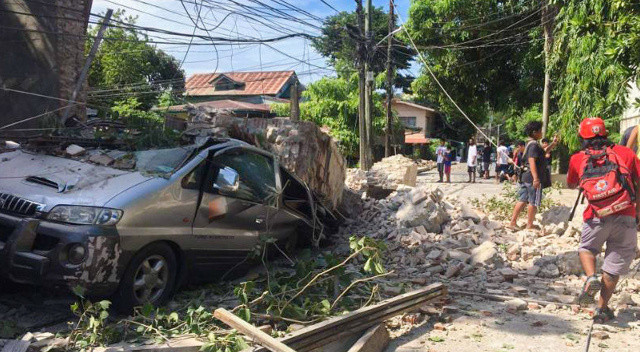 Filipinler’de 7 büyüklüğünde deprem görseli