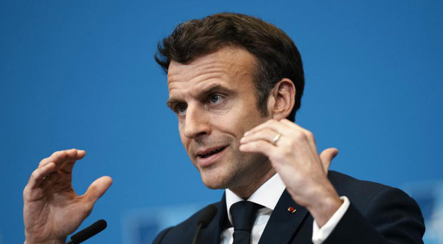 Macron'dan tasarruf çağrısı: Rus gazı olmadan idare etmeye hazırlanmalıyız görseli