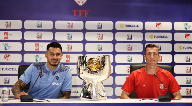 Trabzonspor ile Sivasspor'un Süper Kupa kapışması görseli