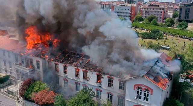 Balıklı Rum Hastanesi yangınıyla ilgili soruşturma görseli