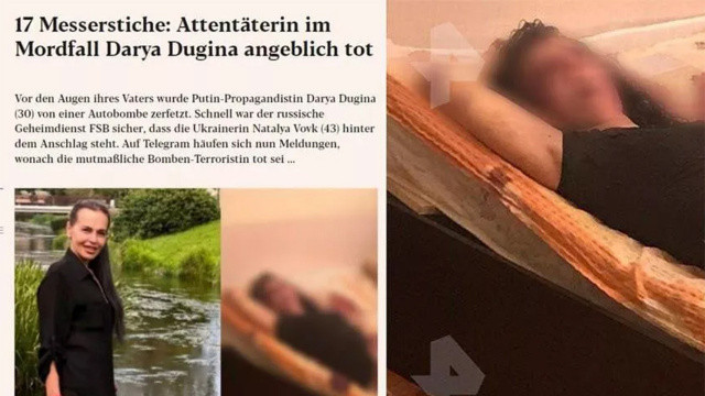 Darya Dugina’nın suikastçısıyla ilgili şok iddia! görseli