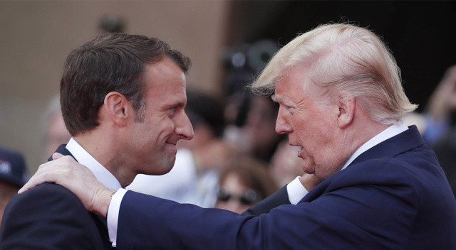 FBI ajanları buldu: Trump'ın evinden Macron dosyası çıktı görseli