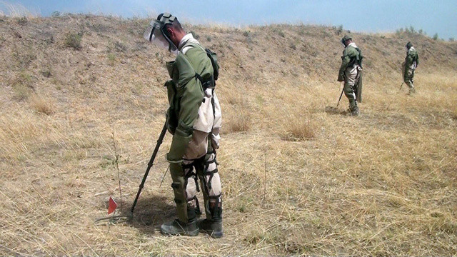 Laçın, Ermeni mayınlarından arındırılıyor görseli