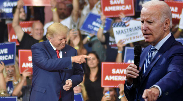 ABD'de seçim kavgası başladı... Trump'tan Biden'a sert sözler: Devlet düşmanısın görseli