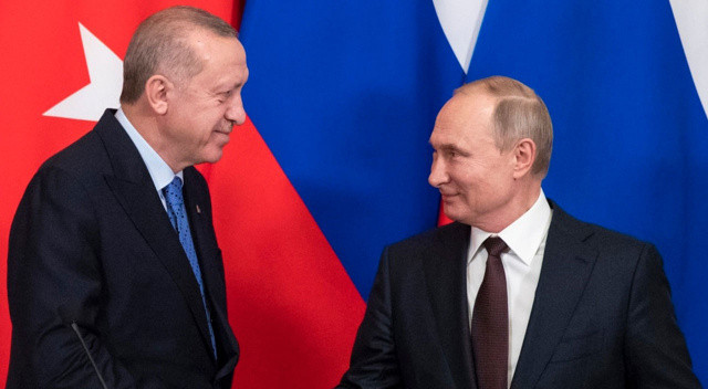 Cumhurbaşkanı Erdoğan'ın Putin çıkışı Rusya'da gündem oldu görseli