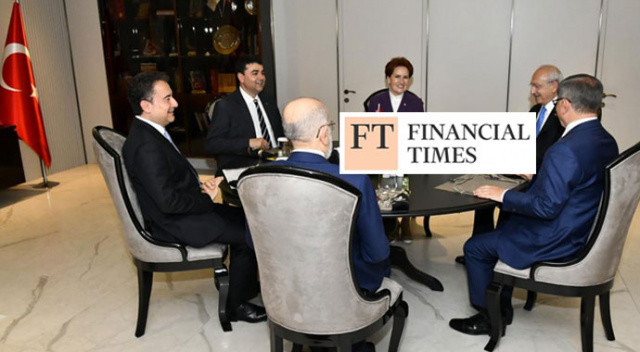 Financial Times'tan çarpıcı 6'lı masa analizi! 'Çatlaklar oluştu, dağılmamak için çabalıyor' görseli