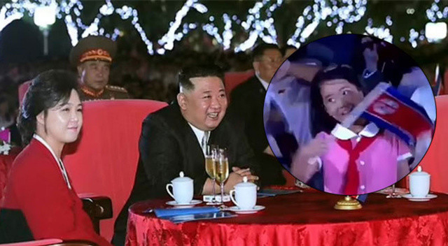 İlk kez bir etkinlikte görüldüğü iddia edildi: Kim-Jong Un'un gizli kızı görseli