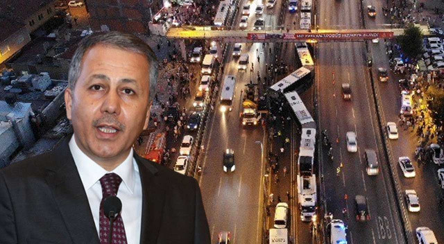 Son dakika haberi... Vali Yerlikaya'dan Avcılar'daki metrobüs kazasında yaralananların son durumuna ilişkin açıklama görseli