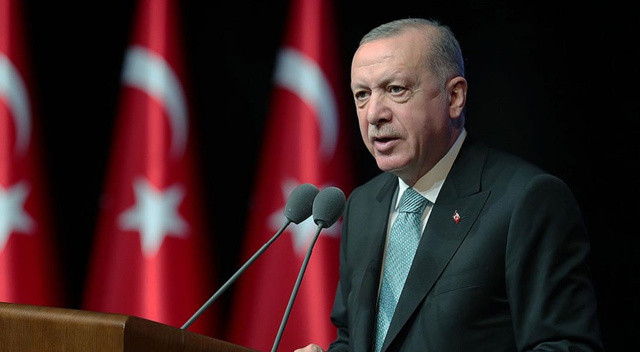 Cumhurbaşkanı Erdoğan Katılım Finans Stratejisi Toplantısı'nda konuştu: Son mermiyi ekonomiye sıktılar görseli