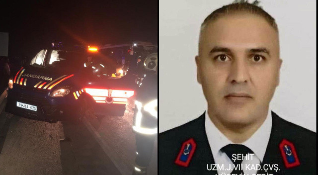 Kırklareli'den acı haber! Kaza yerine giden jandarmaya otomobil çarptı!  1 şehit, 1 jandarma yaralı görseli